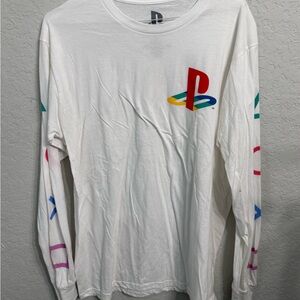 Sony PlayStation White Cotton Shirt